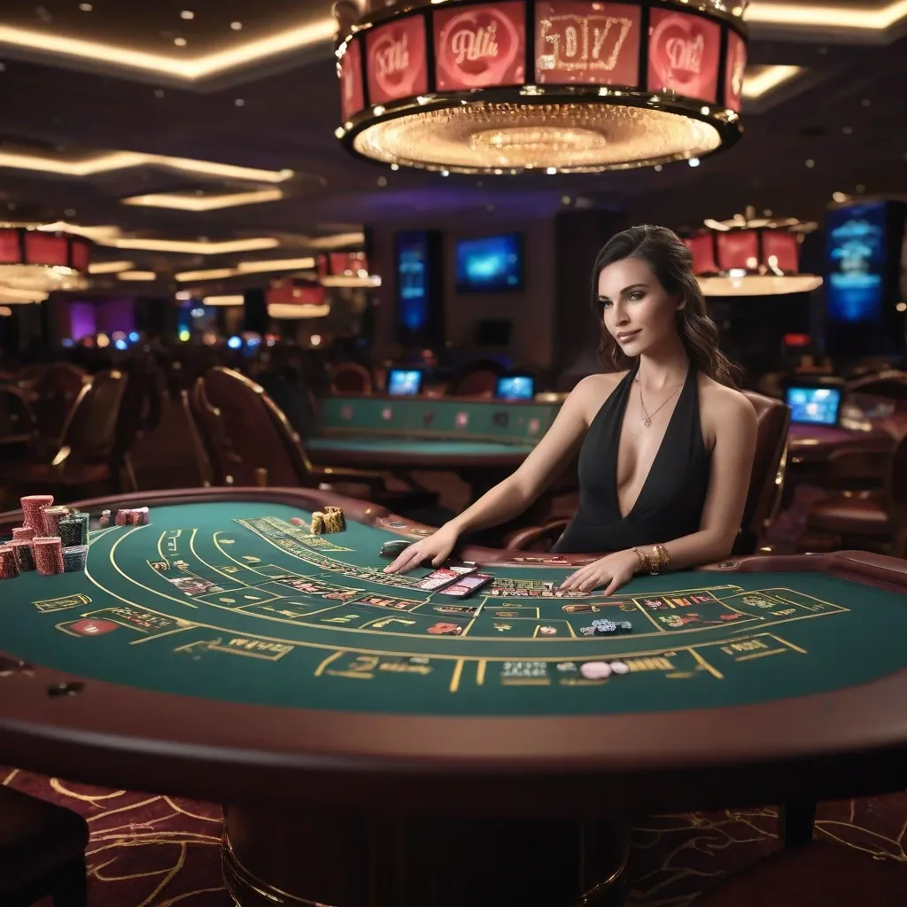 Live Dealer Studio Shot