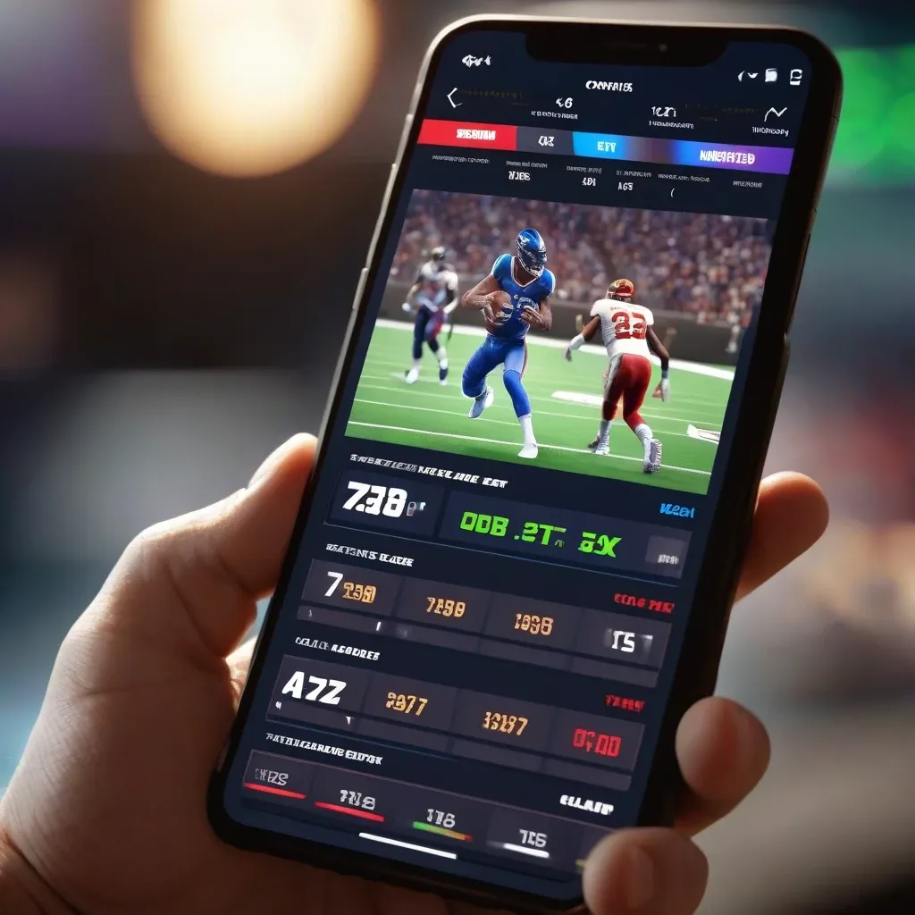Sports Betting App Display